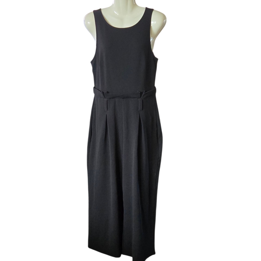 Bar III Black Sleeveless‎ Jumpsuit